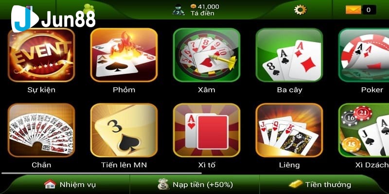 game đánh bài phỏm đổi thưởng